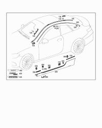 2389910000-CLIP,SIDE MOULDING