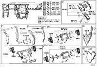 5543158110-Panel, instrument panel finish, upper