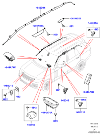 LR038180-TIE ROD,FRT CENTRE