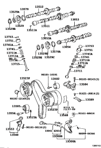 1350562070-IDLER SUB-ASSY, TIMING BELT, NO.1