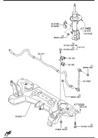 DG8134151-STABILIZER,FRONT