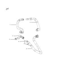 68199254AB-HOSE JUMPER HEATER SUPPLY