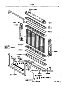 1640171010-CAP SUB-ASSY, RADIATOR