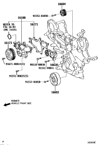 1610039505-PUMP ASSY, ENGINE WATER