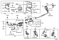 1742020080-PIPE ASSY, EXHAUST, CENTER