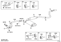 17430F0481-PIPE ASSY, EXHAUST, TAIL