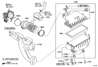 17750F0120-INLET ASSY AIR CLEA
