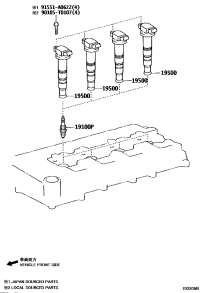90919T2001-IGNITION COIL