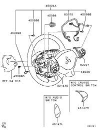 4400A468XA-WHEEL ASSY,STEERING(*)