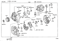 2706022090-ALTERNATOR, 12V 80A 4PK, TOYOTA