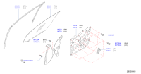 80300JN00A-GLASS ASSY-DOOR WINDOW RH