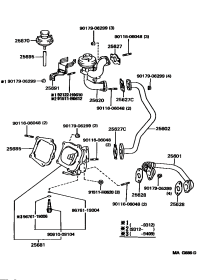 2587062020-VALVE ASSY, EGR VACUUM MODULATOR