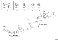 174100M080-PIPE ASSY, EXHAUST, FRONT
