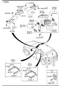 KR116915Y-GARNISH R SAIL-OUT