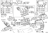 1714031300-MANIFOLD SUB-ASSY, EXHAUST, RH