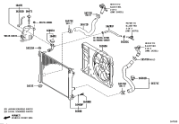 16572F0110-HOSE, RADIATOR, NO.2