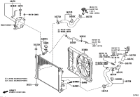 16282F0180-Hose, water by-pass, no.5