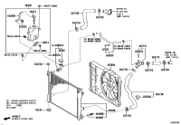 165720V280-HOSE, RADIATOR, NO.2