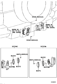 5272335010-MOULDING RR BUMPER