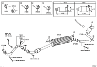 174100H301-TUBE-EXHAUST,FR
