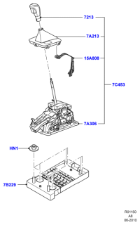 7G917K327AA-Knob-shift lever