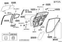 6700302650-PANEL SUB-ASSY, REAR DOOR, RH