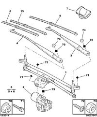 6429X0-ARM-FRT WIPER