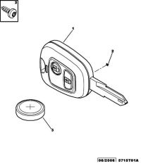 6554YW-TRANSMITTER, DOOR CONTROL