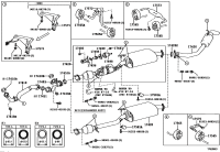 1742031330-PIPE ASSY, EXHAUST, CENTER
