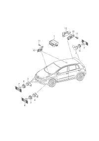 6J8919486-BRACKET,HARNESS
