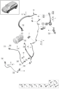 9A726071200-Pipe assy-refrigerant