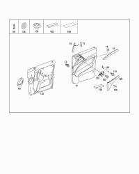 6397270080-HDL ASSY-ROOF ASSIST FR,LH