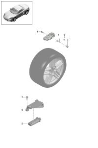 7PP907273H-Tire pressure monitor control unit