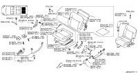 896105LF1A-HOOK-TRUNK FLOOR BOARD
