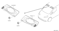 96400JX30B-SUNVISOR ASSY-RH