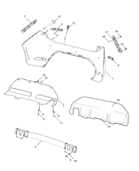 10031580-BRACE-REAR BUMPER