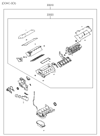 209103FB10-GASKET KIT-ENGINE OVERHAUL