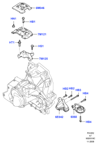 4M516P093FA-BRACKET,HARNESS