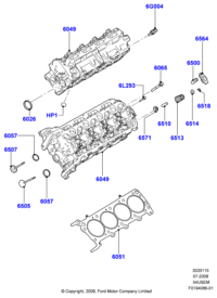 5L1Z6505B-VALVE,EXHAUST