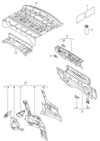 3C8813301-End plate: