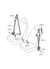 888901E000-ADJUSTER ASSY-HEIGHT