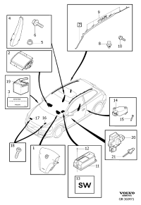 30647332-CLIP,HOSE