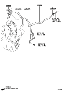 238260Y090-HOSE, FUEL VAPOR FEED, NO.1