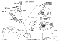 178820Y010-HOSE, AIR CLEANER, NO.2