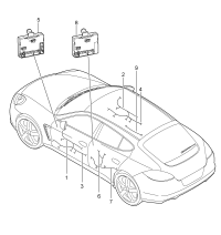 4H0959795L-Door control unit