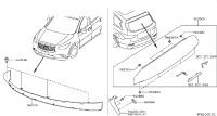 960153JA0A-AIR SPOILER-FRONT