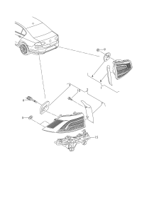 3ED945307A-LED taillight