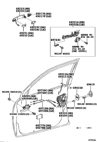 6920160040-FRAME SUB-ASSY FR