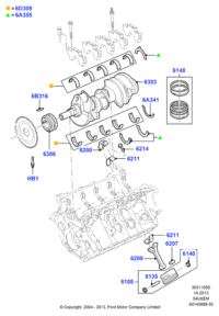 6L3Z6148A-RING SET,PISTON