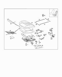 0009102322-Frame assy-seat cushion